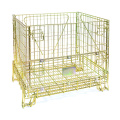 Conteneur de cage de stockage en métal pliable